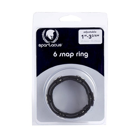 Spartacus Adjustable Leather Penis Ring - Comfort and Control - Cock Rings