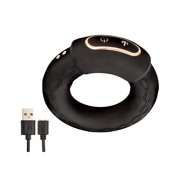 COCKPOWER Heat Up Vibrating Cock Ring Rechargeable Vibrating Cock Rings