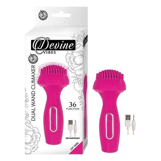 Devine Vibes Dual Wand - Unleash Powerful Pleasure - Body Wands