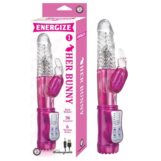 Ecstasy-Igniting Bunny Vibrator - Powerful Dual-Motor Pleasure - Rabbit Vibrators