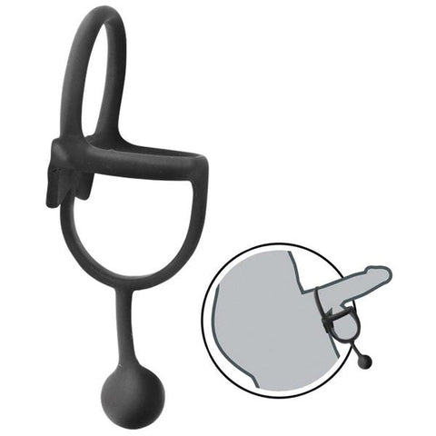 Dual Pleasure Powerhouse - ENHANCER Cockring & Stretchy Butt Plug Set - Sex Kits