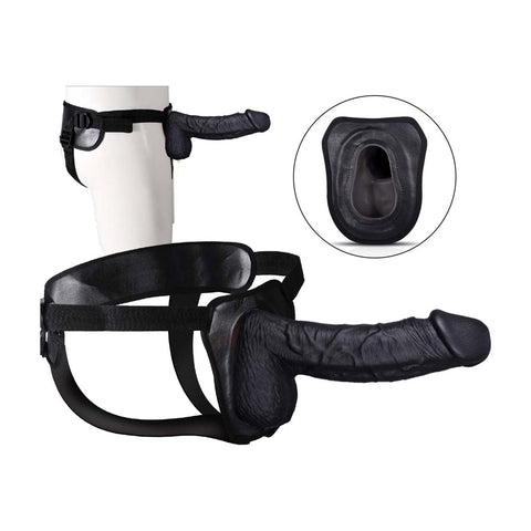 The ERECTION ASSISTANT - Adjustable Hollow Strap-On for Heightened Stimulation - Strap On Sextoys