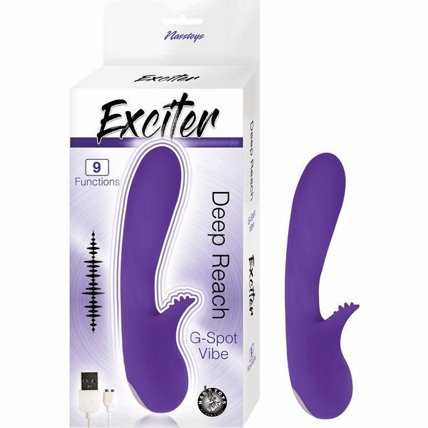 EXCITER 4.5 Inch Insertable G-Spot Vibrator G-Spot Vibrators