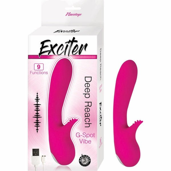 EXCITER 4.5 Inch Insertable G-Spot Vibrator G-Spot Vibrators