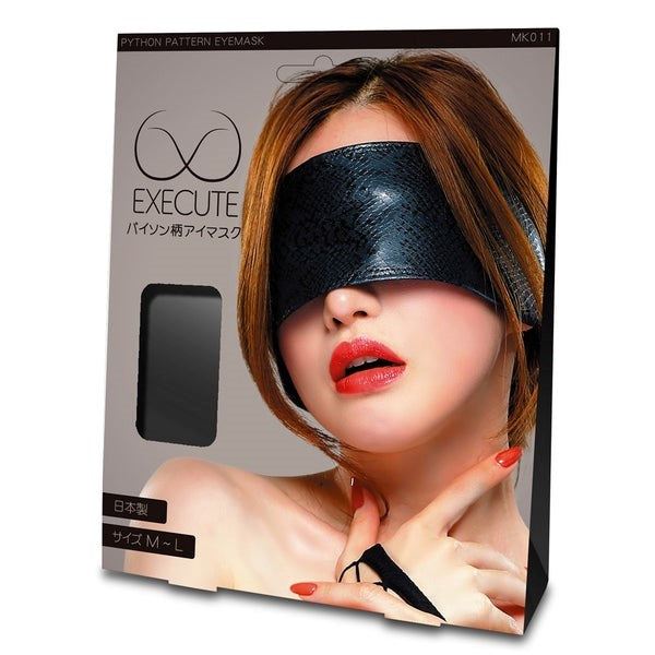 EXECUTE Python Pattern Eye Mask For BDSM Play Masks And Blindfolds