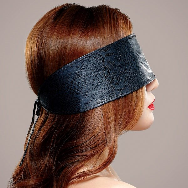 EXECUTE Python Pattern Eye Mask For BDSM Play Masks And Blindfolds