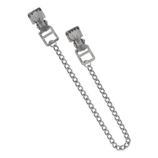 Spartacus Extremeline Toothy Metal Nipple Clamps - Nipple and Clit Clamps