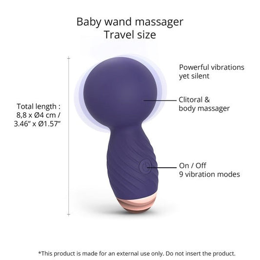 Love To Love Itsy Bitsy Micro Massager - Compact, Discreet, and Satisfying - Body Wands
