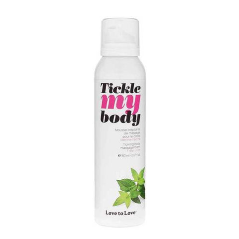 Love To Love Coconut-Infused Massage Foam - Tickling Delight - Massage Oils and Lubricants