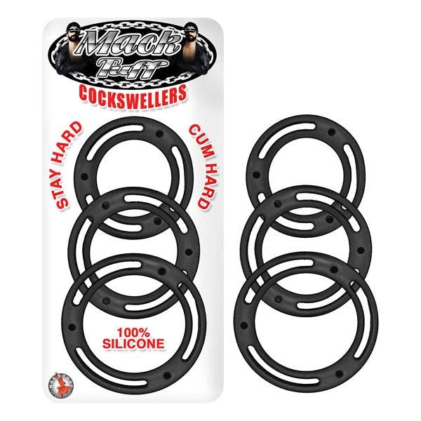 MACK TUFF Cockswellers 3 Enhancer C-Ring Set Cock Ring Sets