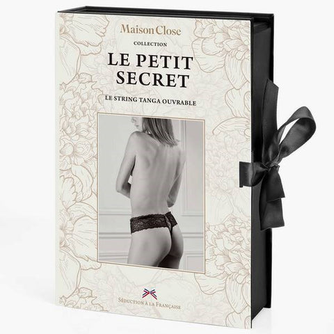 Maison Close Seductive Lace Tanga - Enhance Sensual Allure - G-Strings, Panties and Shorts