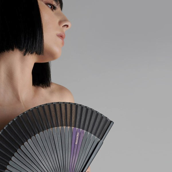 MAISON CLOSE The Erotic Hand Fan Bamboo And Silk Paper Fancy Dress Ups