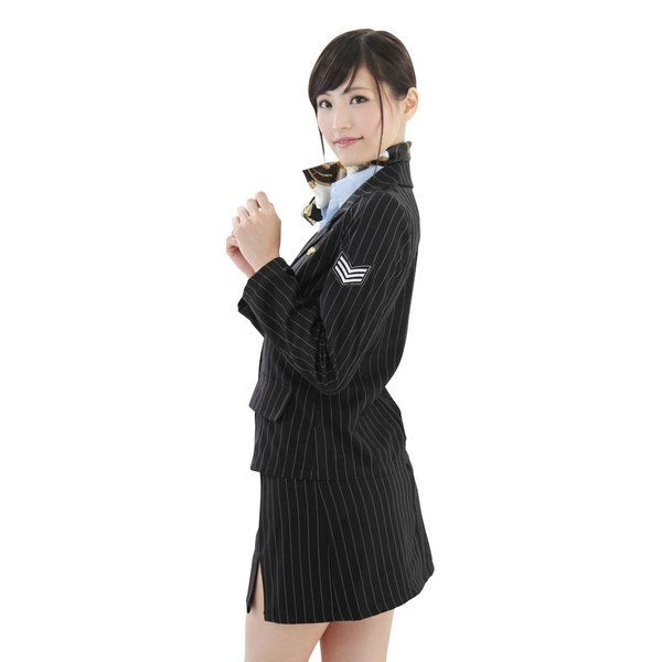 Mile High Flight Attendant Provocative Costume Fancy Dress Ups
