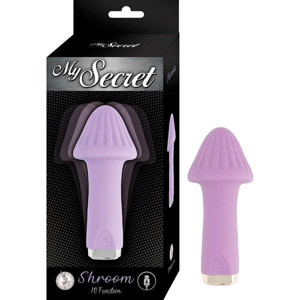 MY SECRET Shroom Shaped Bullter Vibrator Silicone & ABS Bullet Vibrators