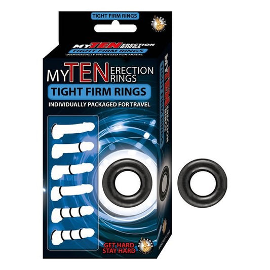 Durable, Waterproof Erection Rings - Enhance Performance - Stretchy Cock Rings