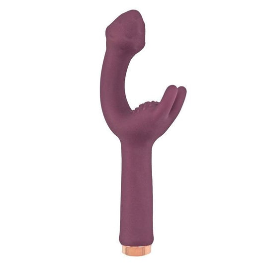 Dual-Powered Bliss - MYSTIQUE G-Spot Vibrator with Clitoral Stimulation - G-Spot Vibrators