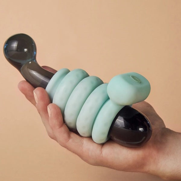 OHNUT Vibrating Buffer Penis Ring To Limit Insertion Length Vibrating Cock Rings