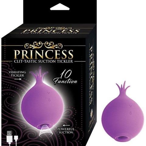 Nasstoys Pleasure Perfection - Princess Clit-Tastic Air Pulse Suction Tickler - Clit Ticklers and Pulsators