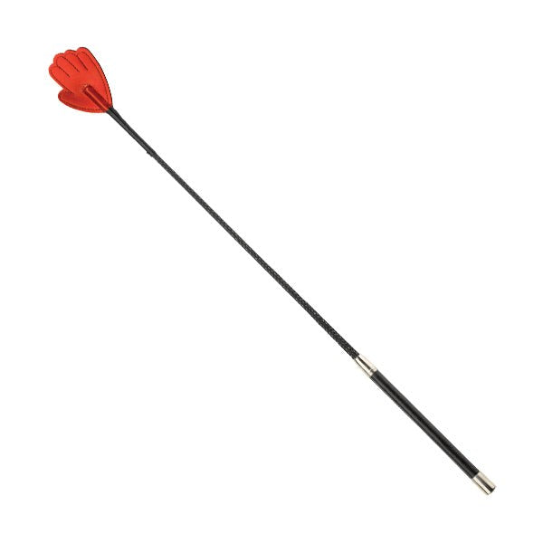 Red Hand Tip Crop For Kinky Pain Whips And Crops