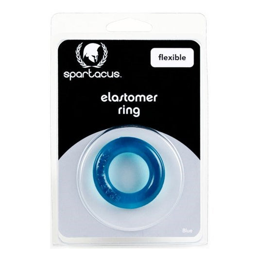 Spartacus Elastomer Comfort Enhancer - Vibrant Blue - Stretchy Cock Rings