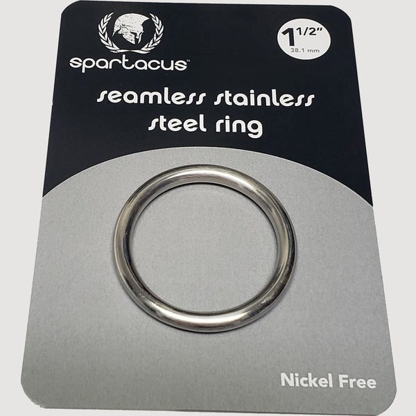 Seamless Stainless Steel ED Cock Rings Steel Cock Rings