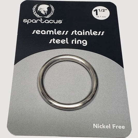 Spartacus Enterprises - Premium Stainless Steel Pleasure Ring - Steel Cock Rings