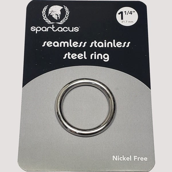 Seamless Stainless Steel ED Cock Rings Steel Cock Rings