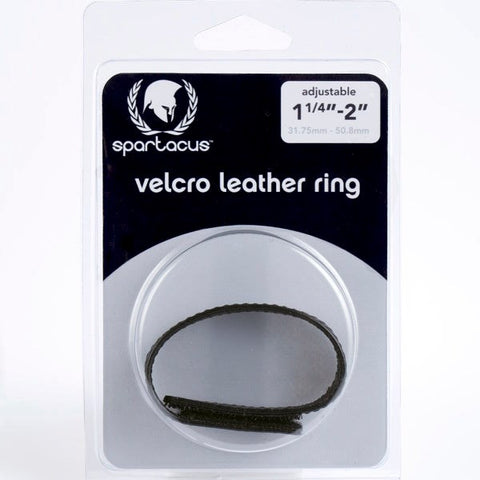 Spartacus Enterprises - Adjustable Leather Pleasure Ring - Cock Rings