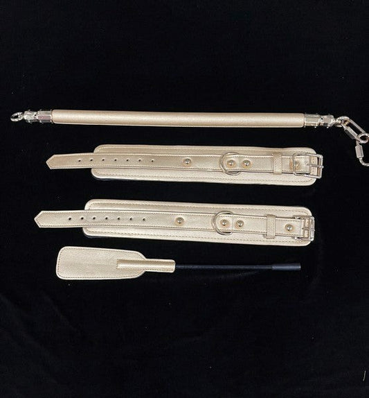 SPARTACUS Premium Bondage Essentials Kit - Cuffs and Restraints