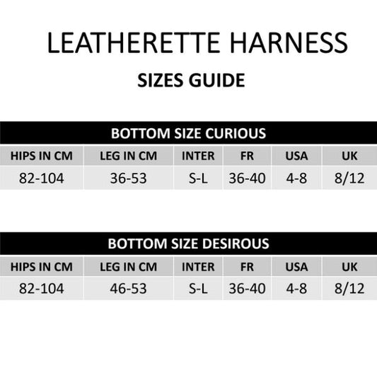 Strap-On-Me Adjustable Leatherette Harness - Explore Your Desires - Strap On Sextoys