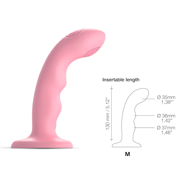 STRAP-ON-ME Tapping Vibrating Dildo Wave Vibrating Dildos