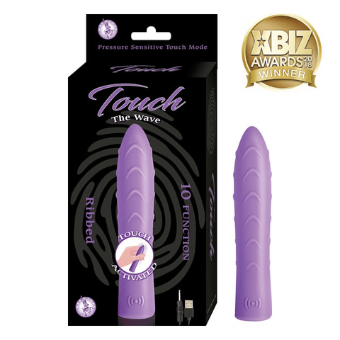 Pleasure Perfection - TOUCH The Wave Rechargeable Vibrator - Bullet Vibrators