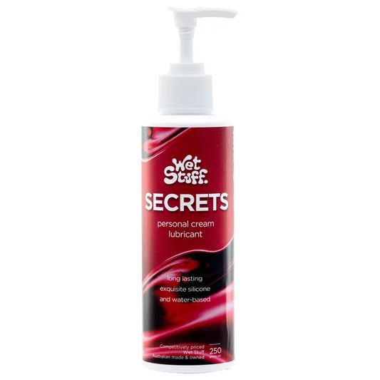 Wet Stuff Secrets - Hybrid Lubricant Silicone Based Lubes