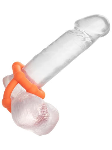 Alpha Liquid Silicone All Star Scrotum Support Ring - Stretchy Cock Rings