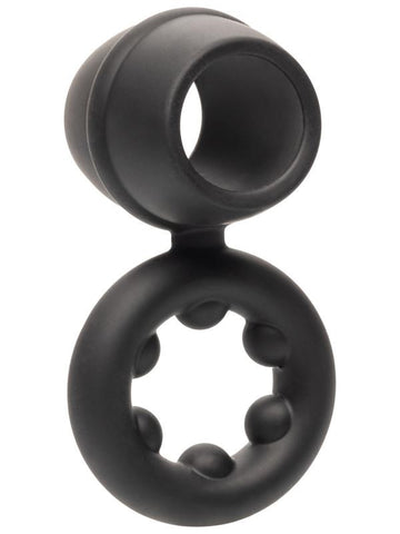 Alpha Liquid Silicone Dual Magnum Cock Ring - Stretchy Cock Rings