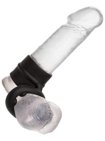 Alpha Liquid Silicone Dual Magnum Cock Ring - Stretchy Cock Rings