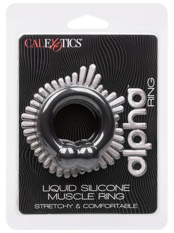 Alpha Liquid Silicone Muscle Stretchy Cock Ring - Stretchy Cock Rings
