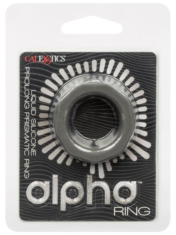 Alpha Liquid Silicone Prolong Prismatic Cock Ring Stretchy Cock Rings