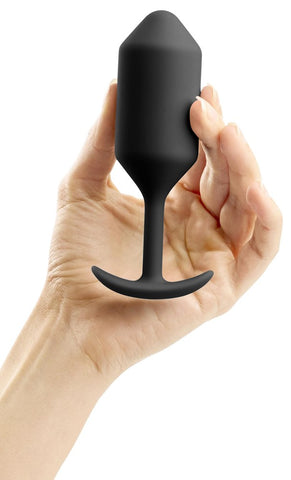 B-Vibe Snug Plug 3 - Discreet, Comfortable Anal Pleasure - Butt Plugs