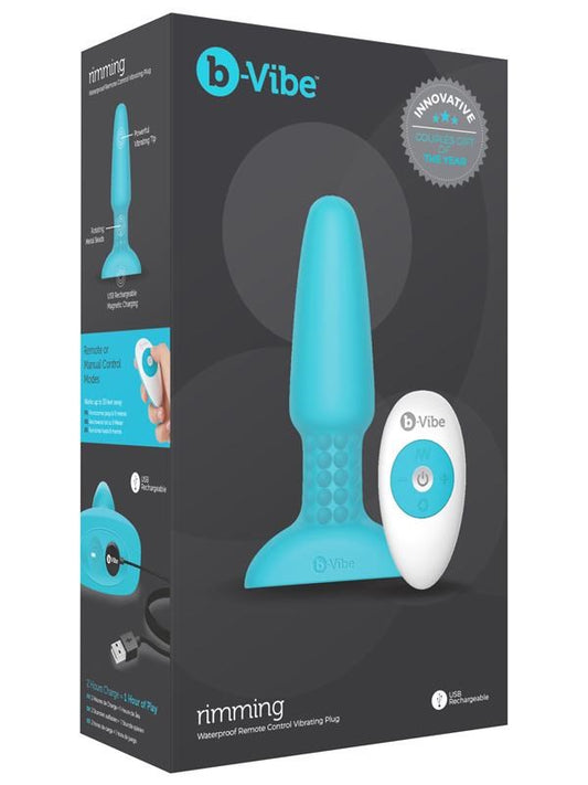 B-Vibe's Customizable Anal Sensation - Rimming Plug 2 - Butt Plugs