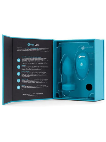 Sophisticated Indulgence - B-Vibe Vibrating Jewel Anal Plug - Butt Plugs