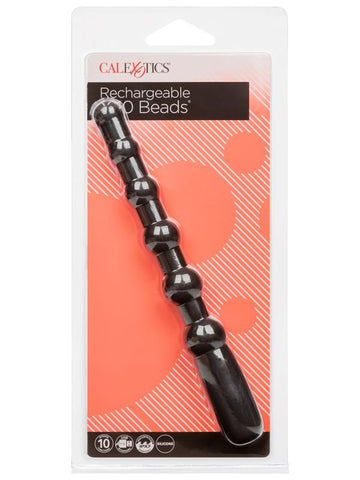 California Exotics Rechargeable X-10 Anal Beads - Anal Beads and Balls