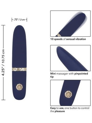 Chic Daisy Mini Massager 10 Speed Waterproof Relaxation Toy - G-Spot Vibrators