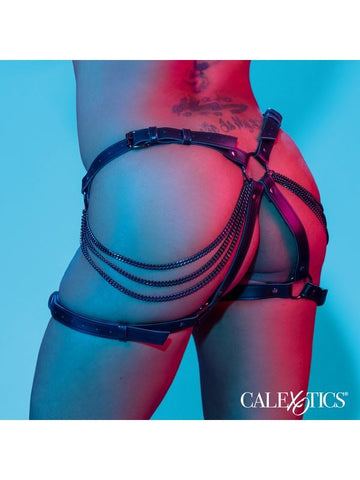 Euphoria Collection Multi Chain Adjustable Thigh Harness - Her Fetish