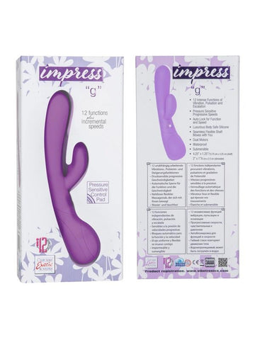Impress G Flexible G-Spot Rabbit Vibrator - Rabbit Vibrators