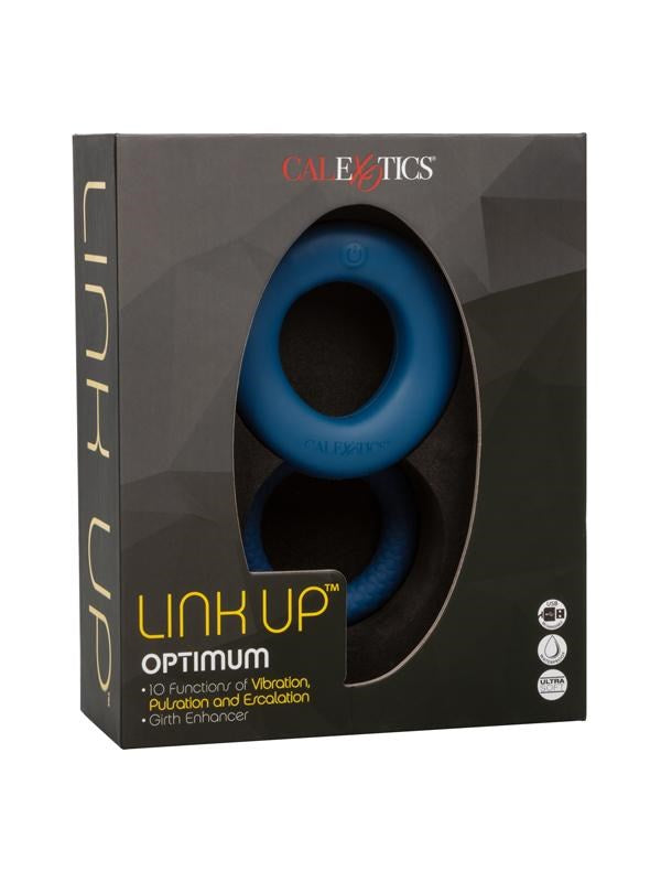 Link Up Optimum Dual-Motor Silicone Vibrating Cock Ring Vibrating Cock Rings