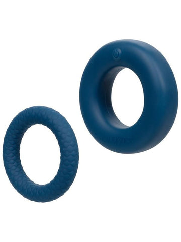 Link Up Optimum Dual-Motor Silicone Vibrating Cock Ring - Vibrating Cock Rings