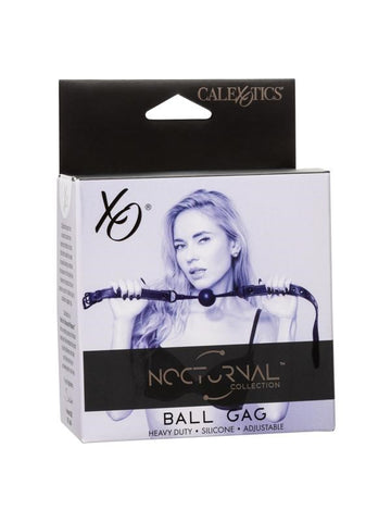 Nocturnal Collection BDSM Play Ball Gag - Bondage Gags and Bits
