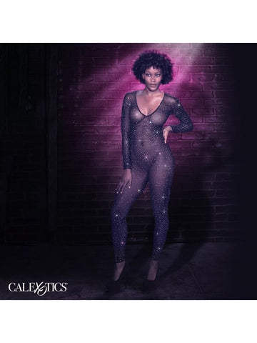 Radiance Crotchless Full Bodysuit with Crotchless Design - Teddies and Bodysuits