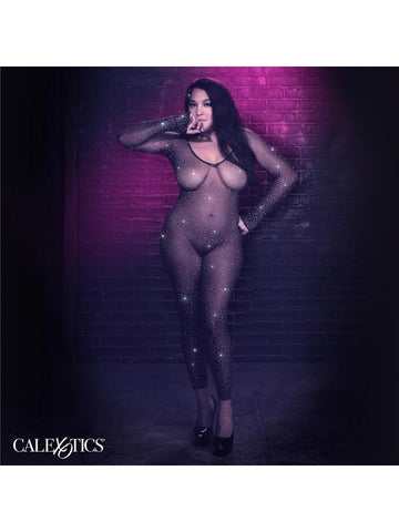 Radiance Plus Size Crotchless Full Bodysuit For Womans - Teddies and Bodysuits